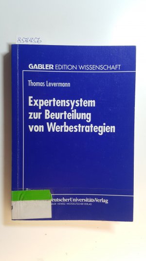 gebrauchtes Buch – Thomas Levermann – Expertensystem zur Beurteilung von Werbestrategien