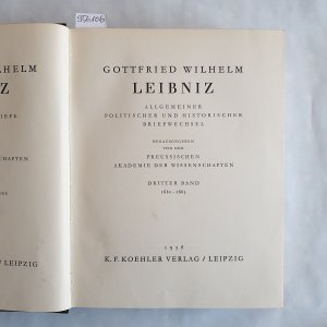 Sämtliche Schriften und Briefe: Reihe 3,, Mathematischer, naturwissenschaftlicher und technischer Briefwechsel: Bd. 3., 1680 - Juni 1683