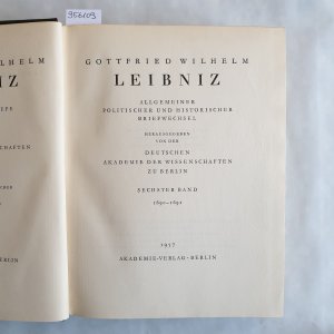 Sämtliche Schriften und Briefe: Reihe 1,, Allgemeiner politischer und historischer Briefwechsel: Bd. 5. 1690 - 1691.