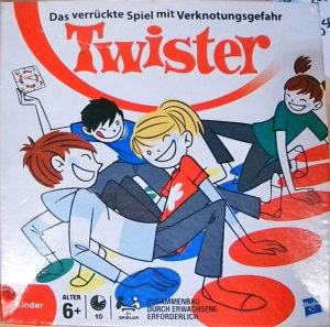 gebrauchtes Spiel – Hasbro – Twister Das verrückte Spiel mit  Verknotungsspiel