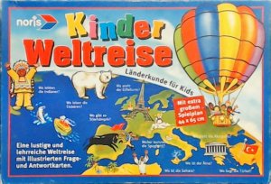 Noris 606013599 - Kinder Weltreise, Kinderspiel