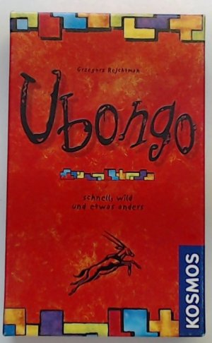 gebrauchtes Spiel – Grzegorz Reijchtman – Kosmos 699345 - Ubongo - Mitbringspiel, Legespiel ab 7 Jahre für 1-4 Personen, Mini-Ausgabe des Gesellschaftsspiel-Klassikers, Familienspiel, kleines Geschenk Würfelspiel für 2-4 Spieler