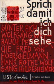 antiquarisches Buch – Sprich damit ich dich sehe antiquarisches Buch – Sprich damit ich dich sehe