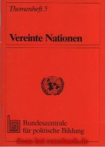 gebrauchtes Buch – Vereinte Nationen