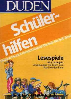 gebrauchtes Buch – Schulbuch, deutsch, Lernhilfe - Gärtner – Lesespiele