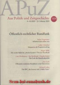 Aus Politik und Zeitgeschichte, Ausgabe 9-10/2009: Öffentlich-rechtlicher Rundfunk