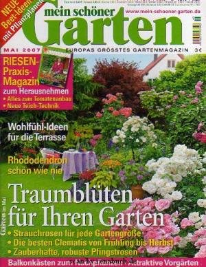 gebrauchtes Buch – Mein schöner Garten, Mai 2007