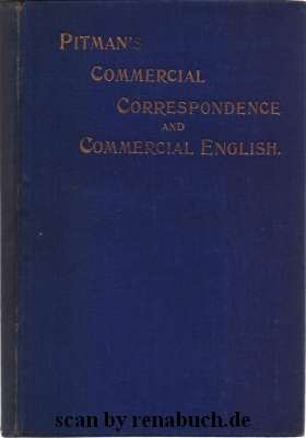 Pitman´s Commercial Correspondence And Commercial English