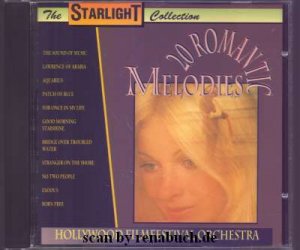 gebrauchter Tonträger – Hollywookd Filmfestival Orchestra – 20 Romantic Melodies aus der Reihe: "The Starlight Collection"