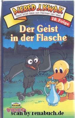 gebrauchter Film – Der Geist in der Flasche Alfred J. Kwak, Folge 10