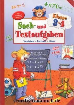 gebrauchtes Buch – Sach- und Textaufgaben Klasse 3 - 4 Verstehen - Rechnen - Lösen