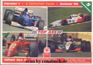 gebrauchtes Buch – Formel 1 - Saison 95 Sammelset Nr. 5