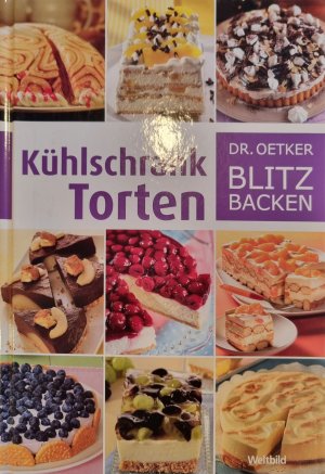 gebrauchtes Buch – Dr. Oetker – Kühlschrank Torten