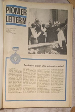 DER PIONIERLEITER- KOMPLETT 1969 -Zeitschrift des Zentralrates der FDJ für Pioniere - Heft 1-24 - 20. Jahrgang 1969 - KOMPLETTER GEBUNDENER JAHRGANG!!!!!!!!!!!!!