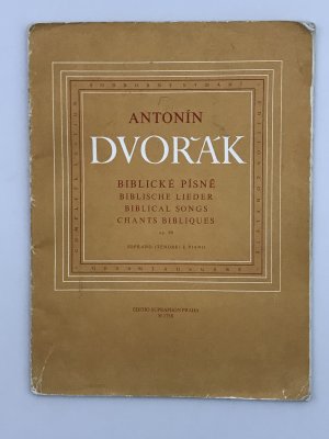 Antonin Dvorak - Biblische Lieder - Op. 99