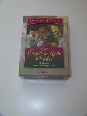 gebrauchtes Buch – Doreen Virtue – Das Engel der Liebe Orakel von Doreen Virtue +++ Orakelkarten +++ TOP!!!