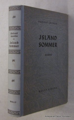 antiquarisches Buch – Rudolf Jacobs – Islandsommer