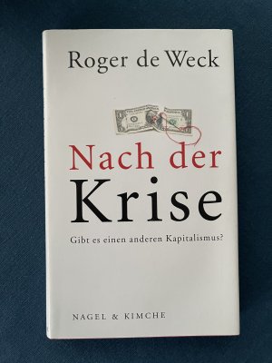 Nach der Krise - Gibt es einen anderen Kapitalismus?