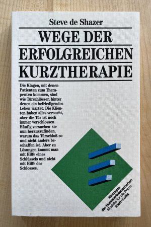 Wege der erfolgreichen Kurztherapie - Konzepte der Humanwissenschaften - Modelle für die Praxis