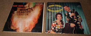 Hank Snow - 2 US-LP´s When Tragedy Struck und Together Again