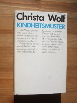 Kindheitsmuster [Erstauflage von der Autorin signiert]