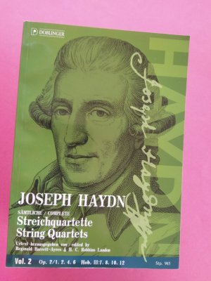 Sämtlcihe Streichquartette. in 13 Bänden - Urtext hrgb. von Reginald Barrett-Ayres und H. C. Robbins Landon