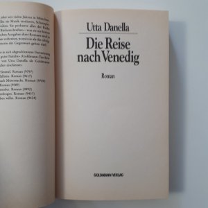 gebrauchtes Buch – Utta Danella – Die Reise nach Venedig