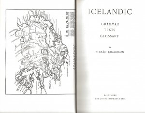 Icelandic. Grammar, texts, glossary