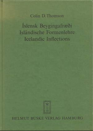 Íslensk beygingafraeði - Isländische Formenlehre - Icelandic Inflections