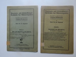 Anatomie und Entwicklungsgeschichte der Phanerogamen. Lieferung 8: Embryosack und Befruchtung + Lieferung 9: Bau und Entwicklung des Pollens