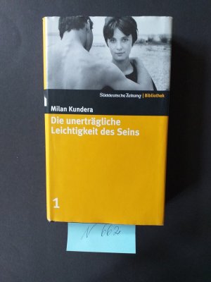 1 gebundenes Buch, wie neu, ungelesen: " Die unerträgliche Leichtigkeit des Seins " ( Süddeutsche Zeitung/ Bibliotheke Nr 1. )