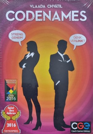 neues Spiel – Vlaada Chvátil – Codenames (Spiel des Jahres 2016)