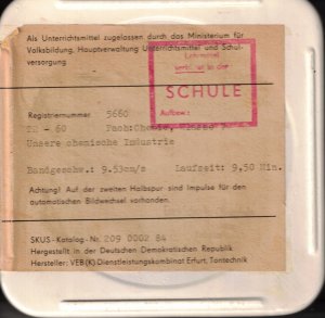 Unsere chemische Industrie. DDR Schulfilm ca. 1984 Klasse 7