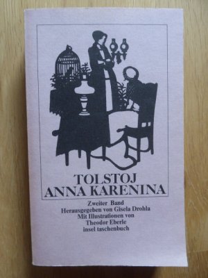 gebrauchtes Buch – Tolstoi – ANNA KARENINA  Band 2  -  INSEL Verlag