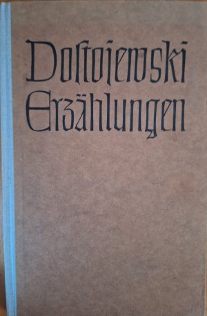 antiquarisches Buch – Dostojewski – Erzählungen