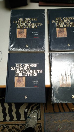 Die grosse Saatkorn Gesundheitsbibliothek / Mensch und Familie Band 1 - Band 4