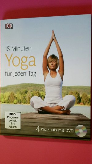 gebrauchtes Buch – Grime, Louise; Jenkinson – 15 MINUTEN YOGA FÜR JEDEN TAG. 4 Workouts mit DVD