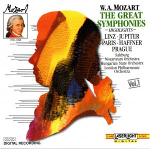 MOZART: – The Great Symphonies Hightlights Vol.1