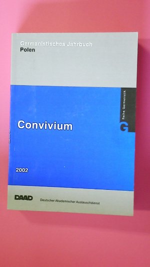 GERMANISTISCHES JAHRBUCH POLEN - CONVIVIUM.