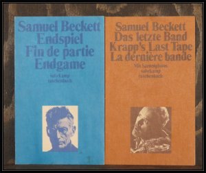 1: Das letzte Band = Krapp's last tape. 2: Endspiel = Fin de partie