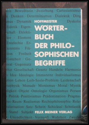 Wörterbuch der philosophischen Begriffe.