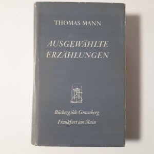 antiquarisches Buch – Thomas Mann – Ausgewählte Erzählungen