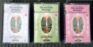 gebrauchtes Hörbuch – MICHAEL ENDE – DIE UNENDLICHE GESCHICHTE 1-3 - 1. DIE GROßE SUCHE 2. DAS ZEICHEN DER KINDLICHEN KAISERIN 3. DIE REISE ZUM ELFENBEINTURM