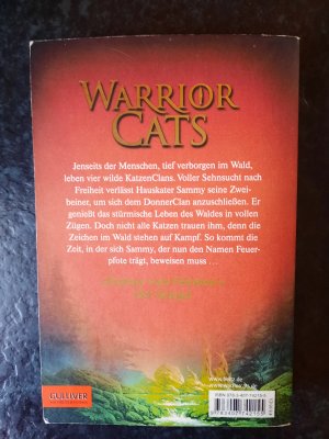 gebrauchtes Buch – Erin Hunter – Warrior Cats. In die Wildnis. Band 1.