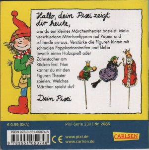 gebrauchtes Buch – Das Sandmännchen und das tapfere Schneiderlein - Pixi-Serie 230 - Nr. 2086