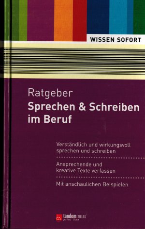 gebrauchtes Buch – Ratgeber Sprechen und Schreiben im Beruf gebrauchtes Buch – Ratgeber Sprechen und Schreiben im Beruf