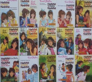 15 x Hanni und Nanni von Enid Blyton : Hanni und Nanni sind immer dagegen , Hanni und Nanni schmieden neue Pläne , Hanni und Nanni in neuen Abenteuern […]