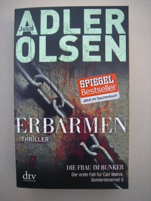 gebrauchtes Buch – Jussi Adler-Olsen – Erbarmen - Der erste Fall für Carl Mørck, Sonderdezernat Q – Thriller