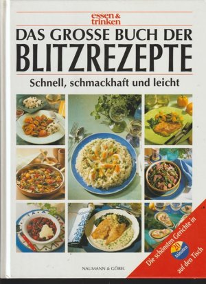 gebrauchtes Buch – Schnelle Gerichte - Redaktion: Sabine Zarling – Das grosse Buch der BLITZREZEPTE. Schnell, schmackhaft und leicht.