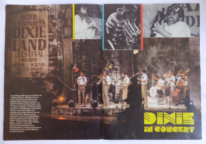 gebrauchtes Buch – berhard liebscher + ingrid baumann + julia wiesner + andreas hemmer + andreas meschke + hans scheibe + achim schlese u – programmheft - DIXIE REPORT - 20. Dixieland-Festival 1990 Dresden